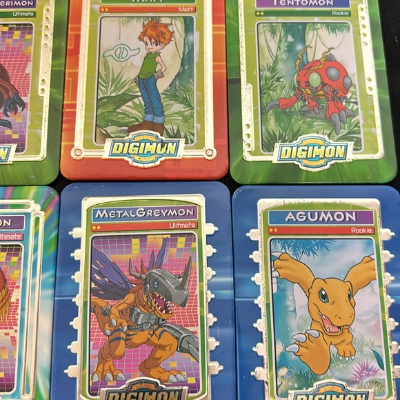 Digimon tin card set of 7 - Picture 2 of 5